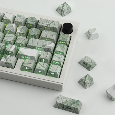 Hyekit Custom Keycaps - PBT Keycaps, Cherry Profile, Dye Sub, Japanese Keycaps, 6.25u, 7u, 161 Key Set, for Mechanical Keyboard, US and UK Layouts (Galaxy) in Kuwait