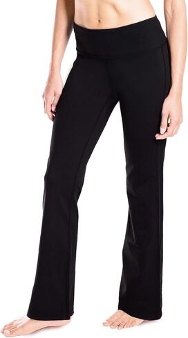 Yogipace 27"/29"/31"/33"/35"/37",Petite/Regular/Tall,Women's Bootcut Yoga Pants Long Workout Pant in Kuwait