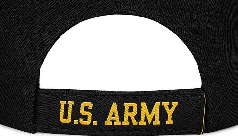 Officially Licensed US Army Retired Baseball Cap in Black & Digital Camo in Kuwait