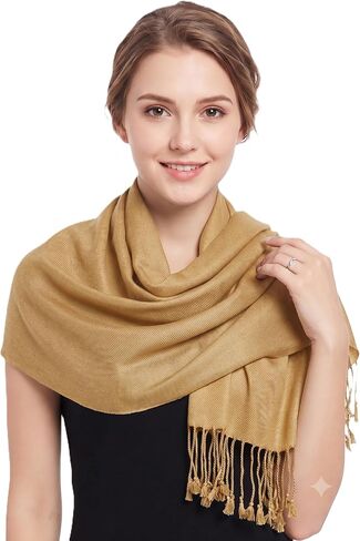 NYFASHION101 Women's Fabulous Plus Size Soft Pashmina Viscose Scarf Shawl Wrap in Kuwait