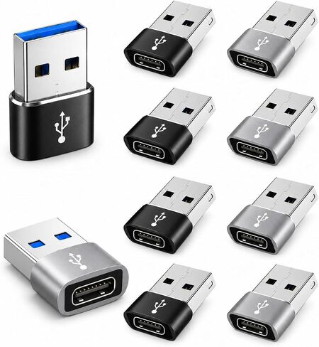 USB C to Micro B Hard Drive Adapter 3 Pack,10Gbps Micro B to USB C Cable Converter Compatible with External Hard Drive,Laptop,Tablet,Phones and More in Kuwait