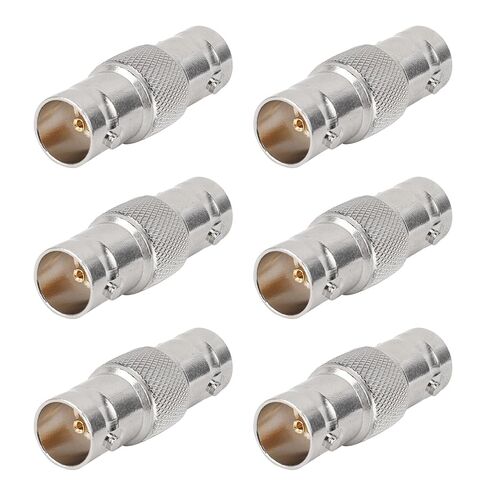 XRDS -RF SDI Connector 4PCS 75 Ohm BNC Adapter BNC Female to Female Barrel Connector for HD-SDI/3G-SDI/4K/8K SDI Video Camera Cable in Kuwait