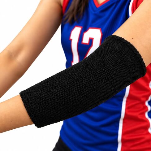 Thick Volleyball Elbow Protector Sleeve 9" Long in Kuwait