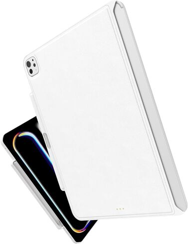 SWITCHEASY CoverBuddy for 2024 iPad Pro 11" M4 - Magic Keyboard Compatible Case for iPad Pro (M4), Enhanced Thickness & Heat Dissipation [Keyboard Not Included] - Black (Leather) in Kuwait