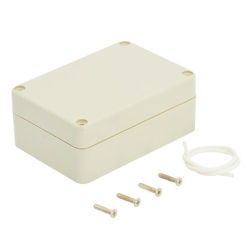 LeMotech Waterproof Dustproof IP65 ABS Plastic Junction Box Universal Electric Project Enclosure Pale Gray 10.4 x 7.2 x 2.4 inch (263 x 182 x 60 mm) in Kuwait