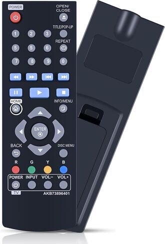 جهاز تحكم عن بعد بديل AKB75135401 جديد متوافق مع مشغل أقراص DVD LG Blu-Ray UBK80 UP870 UP875 BPM35 BP175 BP125 BP125N BP135 BP145 BP145N BP155 BP155N BP165 BP165N BP250 BP255 BP255N BP300 in Kuwait