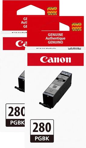 Canon PGI-280 Genuine Pigment Black Ink Tank, Compatible with TR8520, TS9120,TS8120, TS6120, TS9521C/a, TS9520/a, TS8220, TS6220, TS8320, TS6320, TS702/a, and TR8620/a Series Printers in Kuwait