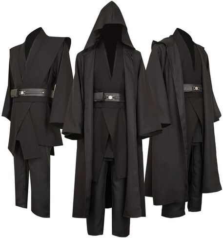 أزياء Rodwake الرجالية Anakin التأثيرية للبالغين من Sith Robes الكبار الذكور Anakin Skywalker عباءة الهالوين in Kuwait