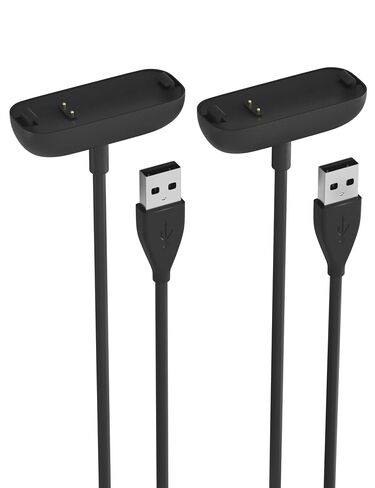 شاحن Sinoacc لـ Fitbit Inspire 2 Ace 3 3.3Ft شاحن سريع بديل لشحن Fitbit لـ Inspire 2 Ace 3 حامل كابل شحن USB (ليس لـ Fitbit Inspire 3) in Kuwait