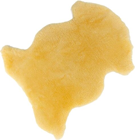 Sheepskin Medical Natural Shape Washable European Quality for Chair or Bed (Small 2.75-3 Foot) in Saudi Arabia