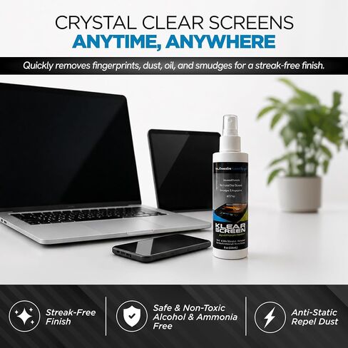 Klear Screen Eight Ounce Refill Bottle (KS-8) in Kuwait