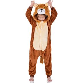 yolsun Kids Animal Halloween Costume, Deluxe Kids Onesie Dress up for Boys&Girls in Kuwait