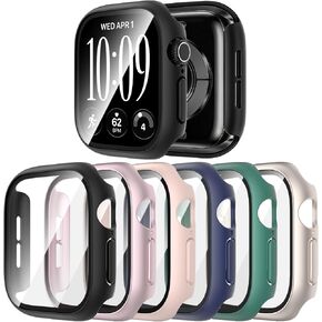 6 Pack for Apple Watch 44mm SE 6/5/4 Case with Screen Protector in Kuwait