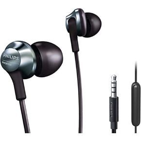 PHILIPS Pro Wired Earbud & In-Ear Headphones with Microphone, Ear Phones, In-Ear Headphones with Mic, Powerful Bass, Lightweight, Hi-Res Audio, 3.5mm Jack for Phones and Laptops Comfort in Kuwait