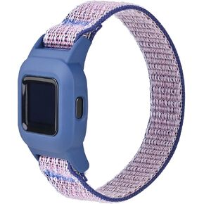 أشرطة رياضية من النايلون الشبكي متوافقة مع سوار ساعة Garmin vivofit jr 3 لتتبع اللياقة البدنية للأطفال in Kuwait