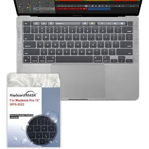 KeyboardMask for MacBook Pro 14" Matte Finish Full Cover for Keyboard + Touchbar/Pad/ID Work While Covered Ultra Thin Keyboard Cover Protector Waterproof Anti-Dust MacBook Pro 14 (2021) in Kuwait