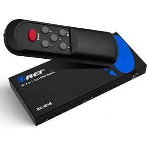اوري محول HDMI 4K 4 × 1، مستخرج صوت ARC يدعم جهاز تحكم عن بعد بالاشعة تحت الحمراء حتى 4K 2K 30Hz 1080P in Kuwait