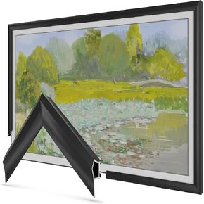 Deco TV Frames Alloy Prismatic - Anodized Black Bezel Compatible ONLY with Samsung The Frame TV (32", Fits 2021-2023 Frame TV) in Kuwait
