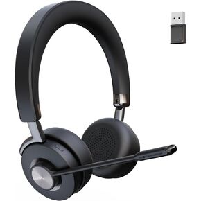 سماعة رأس USB مع ميكروفون بخاصية إلغاء الضوضاء، سماعة كمبيوتر أحادية مع تذكير للمكالمة ومؤشر الضوء المشغول في المنزل والمكتب ودردشة سكايب السوفت فون وميكروفون برو للتعرف على الصوت in Kuwait