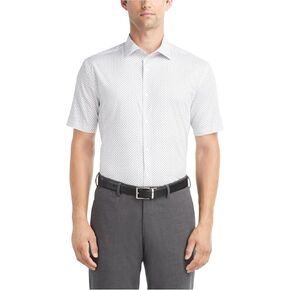 IZOD Men's Dress Shirt Regular Fit Stretch Check in Kuwait