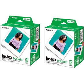 Fujifilm 2 Pack instax Square Instant Color Film, Twin Pack in Kuwait