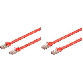 كابل توصيل شبكة إيثرنت طراز 131332 Cat7 - مقاس 5 أقدام - أحمر | 26AWG، محصون، (S/FTP) - سلسلة إنتجراد in Kuwait