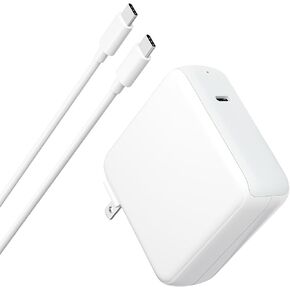 96W USB C Charger for MacBook Pro 16, 15, 14, 13 inch 2023, 2022, 2021, 2020, 2019, 2018, M1 M2 MacBook Air, iPad Pro, USBC Laptop Power Adapter, LED, 6.6ft 5A Cable Charging as Fast as MagSafe 3 in Kuwait