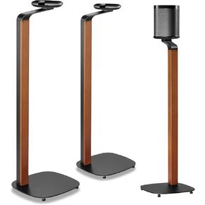 ynVISION.DESIGN Wooden Universal Speaker Floor Stands | 2 Pack | Pair | Speakers up to 22 LBS | Compatible with Sonos Era 300 in Kuwait