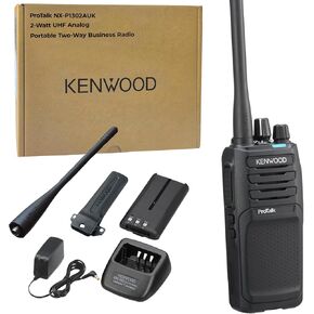 راديو Kenwood ProTalk NX-P1302AU، جهاز اتصال لاسلكي محمول، UHF، 64 قناة و4 مناطق، مكبر صوت عالي 1000 ميجاوات، 11 معيار Mil-Spec 810 (C/D/E/F/G) وIP54/55 مقاوم للطقس in Kuwait
