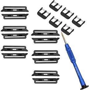 SINGEAR Metal Adapter for Apple Watch Bands, Stainless Steel Connector Replacement Kit Compatible with iWatch Straps in Kuwait