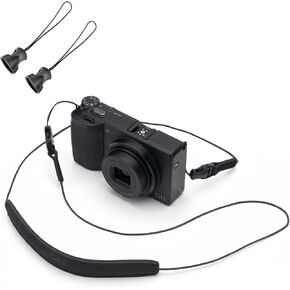 Soft Mirrorless Camera Shoulder Neck Strap for Sony A6700 A6600 A6500 A6400 A6300 A6100 A6000 ZV-E10 ZV-E1 A7RV A7IV A7SIII A7C Canon EOS M50 M6 Mark II Nikon Z30 Z50 Fuji X-T5 X-S10 Panasonic GX85 in Kuwait