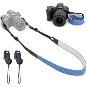 Universal Shoulder Neck Strap for DSLR Camera,Soft Neoprene Neck Belt Strap with Quick-Release,Camera Strap for Canon R5 R6 R7 R RP 5DM4 6DM2 7DM2 90D 80D Nikon D850 D750 D7500 Sony A7R V and More in Kuwait