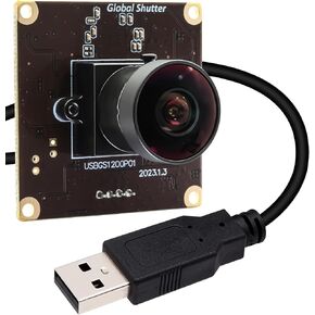 وحدة كاميرا USB SVPRO Global Shutter USB لوحة كاميرا ويب عالية السرعة 90 إطارًا في الثانية 1920x1200 2MP AR0234 وحدة كاميرا ويب UVC مع عدسة M12 خالية من التشويه للكمبيوتر، وكاميرا لوحة الحركة البطيئة لجولف سوينغ in Kuwait