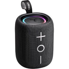 مكبر صوت بلوتوث Tribit StormBox Flow، مكبر صوت محمول مع XBass، مكبر صوت لاسلكي وقت تشغيل 30 ساعة، IP67 مقاوم للماء، بلوتوث 5.3، TWS، EQ مخصص، مكبر صوت من النوع C للسفر في الهواء الطلق والشاطئ in Kuwait