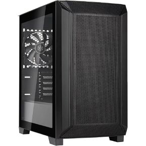 SilverStone Technology FARA 313 Compact Micro-ATX Tower Chassis with Excellent Drive Compatibility and Type-C Port, SST-FA313-B-C in Kuwait