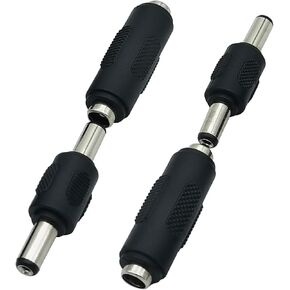 5.5 x 2.1mm Male DC Power Connector, Female DC Adapter (2x Male+2x Female) in Kuwait