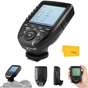 Godox XPro-C TTL Wireless Flash Trigger for Canon Camera, 2.4G X Wireless System, HSS 1/8000s Large Screen Slanted Design, 5 Dedicated Group Buttons, 11 Customizable Functions in Kuwait