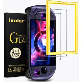 ivoler [3 عبوات] واقي شاشة إصدار محدث من الزجاج المقسى لجهاز ASUS ROG Ally Gaming Handheld 7 بوصة 2023، واقي شاشة شفاف عالي الدقة مضاد للخدش لجهاز ASUS ROG Ally Gaming Handheld - 7 بوصة in Kuwait
