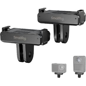 SMALLRIG Magnetic Adapter Mount for DJI Action 4 / Action 3 / Action 2, with Adapter Connection and 1/4" Thread for Osmo Action 3 / Action 2, for Tripod, Selfie, Vlogging, YouTube - 3662 in Kuwait