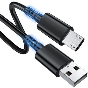 Micro USB Cable for Fire Tablet HD 7 8 10 4th 5th 6th 7th Generation,E-Readers,TV Stick Power Cord Samsung Galaxy Braided Android Phone Charger Fast Charging Cable Mini PC Intel Computer Stick 6 FT in Kuwait