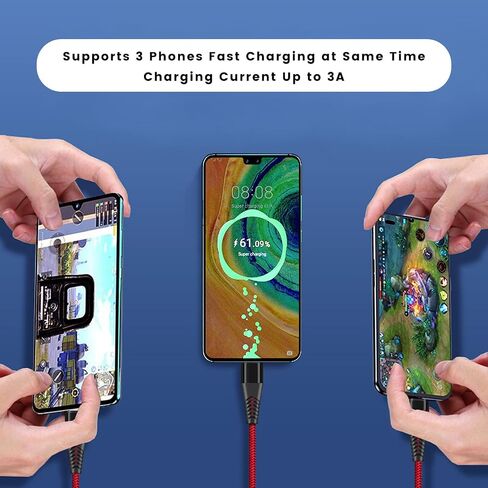 Charger for DJI Neo, Mini 4K, Mini 2 SE, Mini 3 Pro, Mini 4 Pro, Air 2S, Avata, Mavic Drones, 3-in-1 USB Type C 3A Fast Charging Cable with 18W Adapter for DJI FPV Accessories, 4ft Long in Kuwait