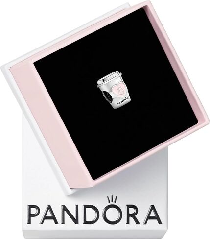 PANDORA Jewelry Take a Break Coffee Cup Charm - Fun, Original Charm Charm Bracelets - Perfect Charm for Mom, Sister, Daughter & More - Sterling Silver, With Gift Box in Kuwait