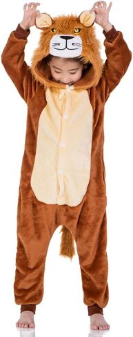 yolsun Kids Animal Halloween Costume, Deluxe Kids Onesie Dress up for Boys&Girls in Kuwait