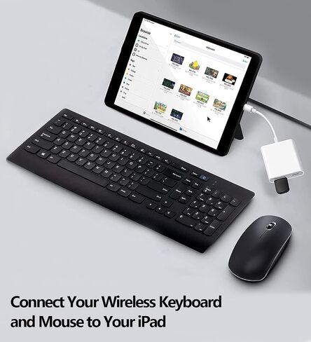 محول كاميرا ابل لايتنينج الى USB، كيبل USB 3.0 او تي جي لايفون/ايباد لتوصيل قارئ البطاقات، ذاكرة فلاش USB، قرص يو، كيبورد، ماوس، موزعات، ميدي، التوصيل والتشغيل in Kuwait