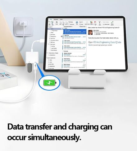 محول كاميرا ابل لايتنينج الى USB، كيبل USB 3.0 او تي جي لايفون/ايباد لتوصيل قارئ البطاقات، ذاكرة فلاش USB، قرص يو، كيبورد، ماوس، موزعات، ميدي، التوصيل والتشغيل in Kuwait