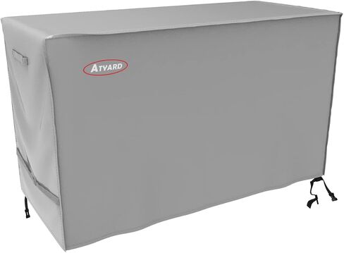 ATYARD 55-inch Outdoor Cover for Keter Unity XL Portable Table - UV Resistant, Breathable, All Weather (55" L x 24" W x 32" H) Brown in Kuwait