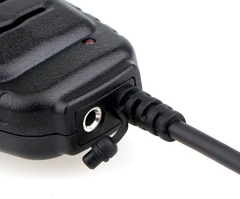 Retevis H-777 Walkie Talkies Mic 2 Pin Shoulder Speaker Mic Compatible with Retevis RT22 RT21 RT68 RT27 RB26 RT85 RT22S RT86 RT19 RT17 Baofeng UV-5R BF-F8HP 2 Way Radios,with 3.5mm Audio Jack(1 Pack) in Kuwait