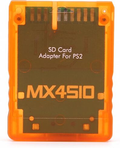 محول قارئ Zunate PS2 MX4SIO SIO2SD، محول MX4SIO TF بديل ثابت يدويًا لجهاز PS2 (أزرق) in Kuwait