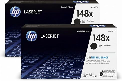 خرطوشة حبر HP 148X اصلية لطابعة ليزرجيت سوداء | تعمل هذه الخرطوشة مع: HP Laserjet Pro 3001 dwe, 3001dw وHP Laserjet Pro MFP 3101 fdwe, MFP 3101fdw | W1480X in Kuwait