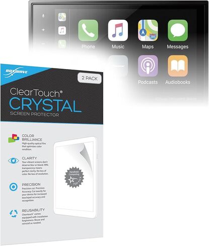 BoxWave Screen Protector Compatible with Pioneer DMH-2660NEX - ClearTouch Anti-Glare (2-Pack), Anti-Fingerprint Matte Film Skin in Kuwait
